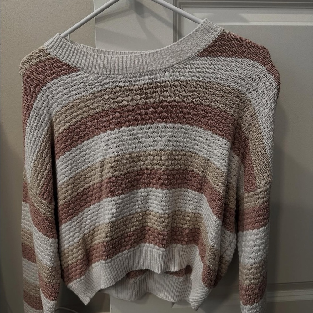 Hollister Multicolor Striped Sweater